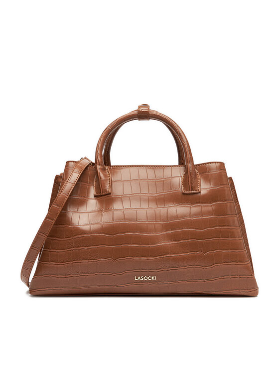 Lasocki Дамска чанта C-LSK-M-008-08 Кафяв цвят на ниска цена