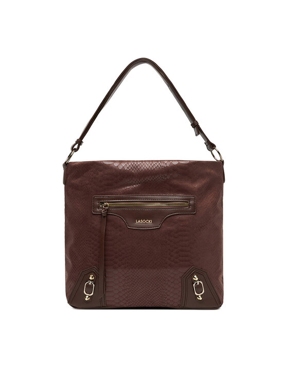 Lasocki Дамска чанта C-LSK-X-007-08 Кафяв цвят на ниска цена