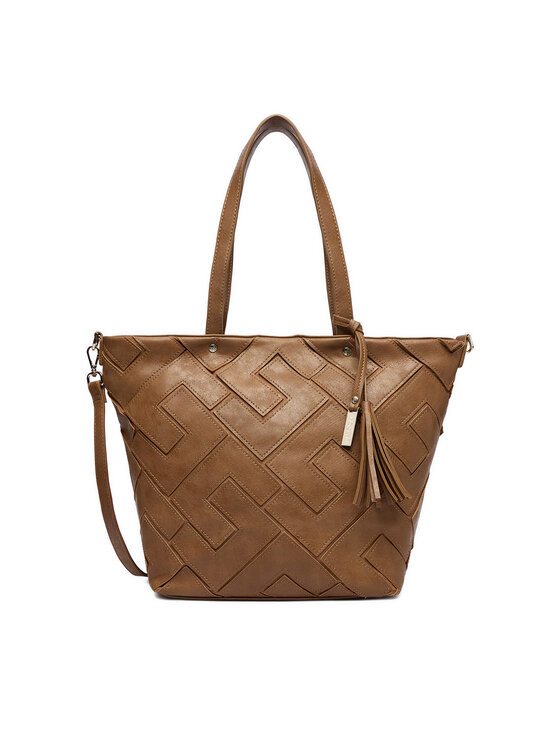 Lasocki Дамска чанта C-MLP-E-025-05 Кафяв цвят на ниска цена