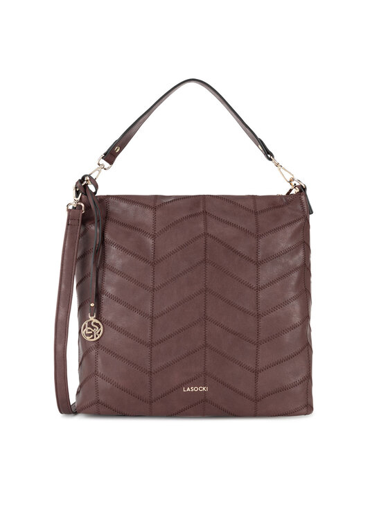Lasocki Дамска чанта LSK-K-020-06 Кафяв цвят на ниска цена