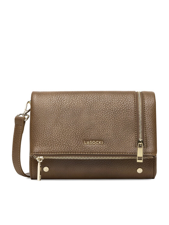 Lasocki Дамска чанта LSK-K-028-06 Кафяв цвят на ниска цена