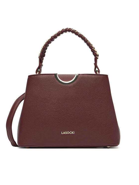 Lasocki Дамска чанта MLS-E-056-05 Бордо цвят на ниска цена