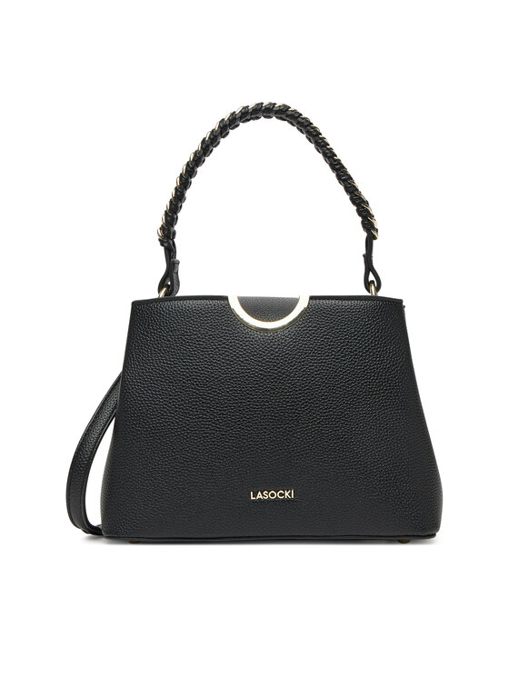 Lasocki Дамска чанта MLS-E-056-05 Черен цвят на ниска цена