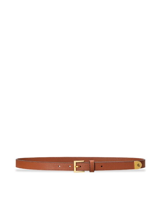Lauren Ralph Lauren Дамски колан 412912036001 Кафяв цвят на ниска цена