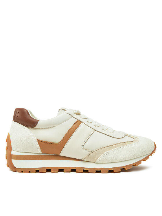 Lauren Ralph Lauren Сникърси 802943462002 Бежов цвят на ниска цена