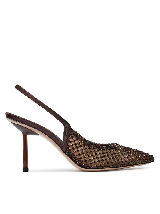 Le Silla Обувки на ток Chanel Gilda Stocking 2299U080P1PPSAS748 Кафяв цвят на ниска цена