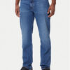 Lee Дънки West 112364167 Син Straight Fit цвят на ниска цена