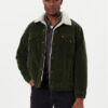 Levi's® Дънково яке Trucker A5784-0027 Зелен Relaxed Fit цвят на ниска цена