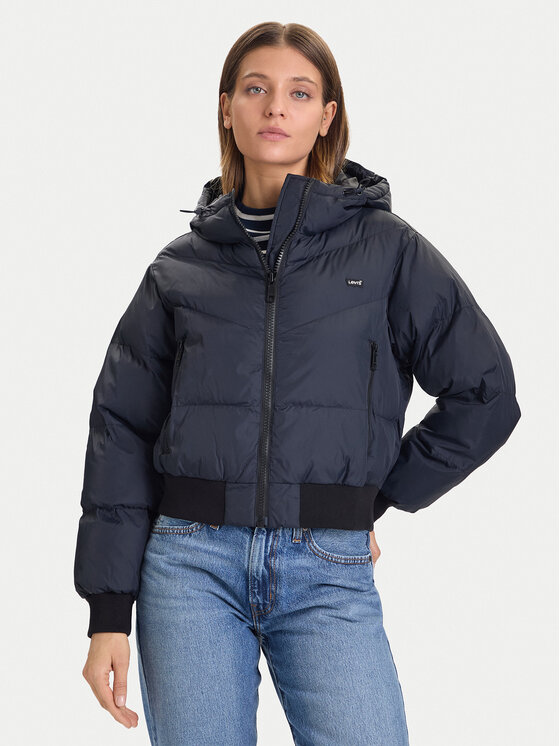 Levi's® Зимно яке Noe Western 003FW-0000 Черен Regular Fit цвят на ниска цена