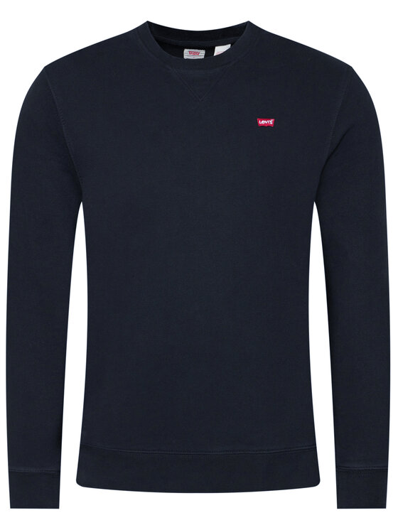 Levi's® Суитшърт New Original Crew 35909-0003 Черен Regular Fit цвят на ниска цена