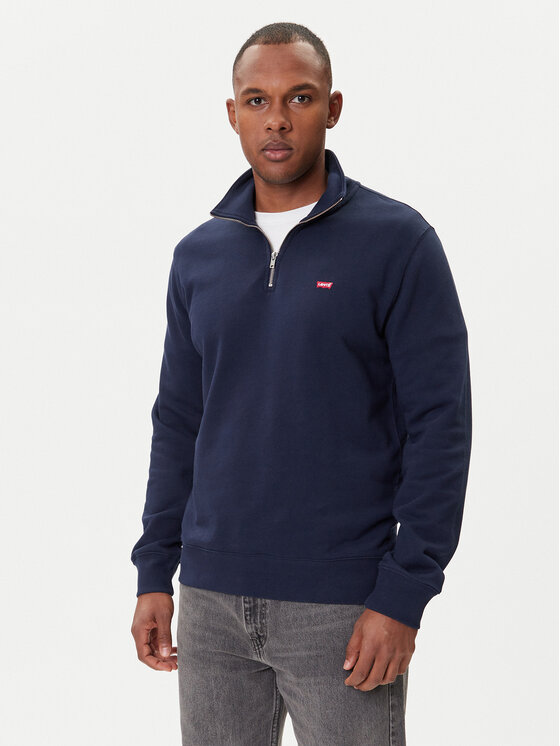 Levi's® Суитшърт Original A8606-0005 Тъмносин Standard Fit цвят на ниска цена