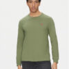 Levi's® Тениска с дълъг ръкав Housemark 72848-0022 Зелен Regular Fit цвят на ниска цена
