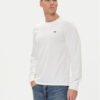 Levi's® Тениска с дълъг ръкав Original Logo Tee 72848-0000 Бял Regular Fit цвят на ниска цена