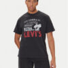 Levi's® Тишърт 87373-0224 Черен Relaxed Fit цвят на ниска цена