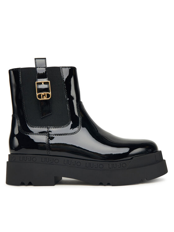 Liu Jo Боти Love 63 SF5067 EX004 Черен цвят на ниска цена