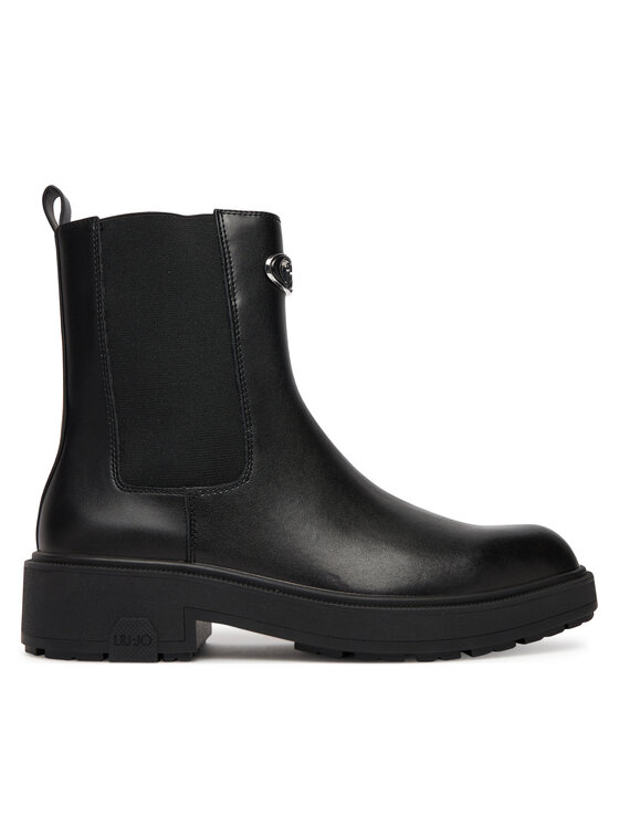 Liu Jo Боти тип челси London 02 SF5027 P0102 Черен цвят на ниска цена