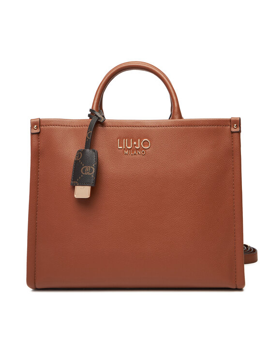 Liu Jo Дамска чанта AF5206 E0058 Кафяв цвят на ниска цена
