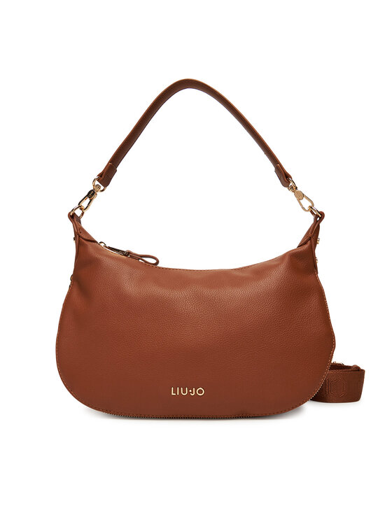 Liu Jo Дамска чанта Esc M Hobo AF5133 E0058 Кафяв цвят на ниска цена