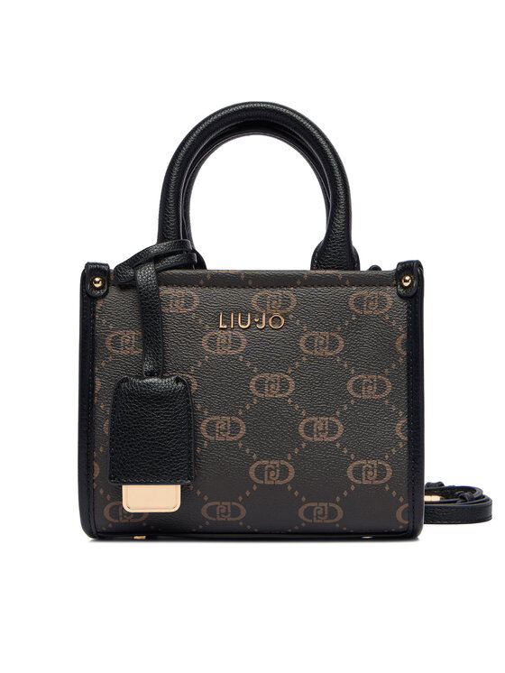 Liu Jo Дамска чанта Esc XS Tote AF5102 E0668 Черен цвят на ниска цена