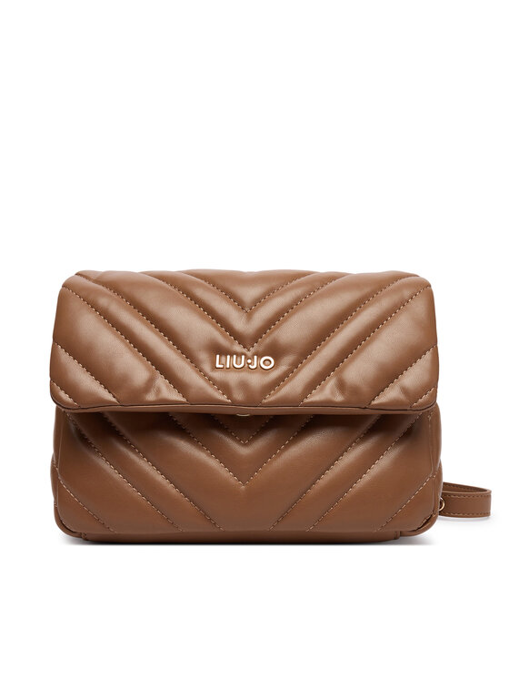 Liu Jo Дамска чанта Lunny AF5188 E0426 Кафяв цвят на ниска цена