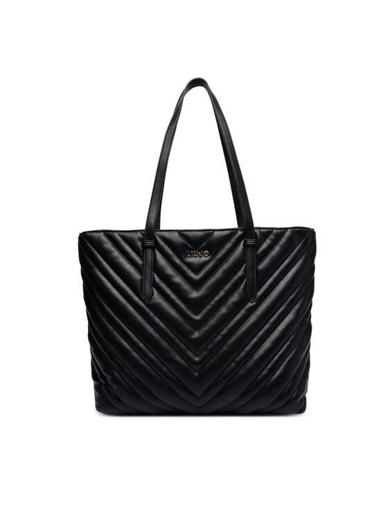 Liu Jo Дамска чанта Lunny AF5321 E0426 Черен цвят на ниска цена