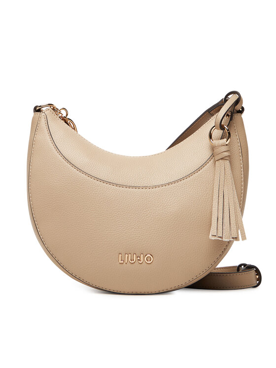 Liu Jo Дамска чанта M Hobo AF5251 E0058 Бежов цвят на ниска цена