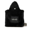Liu Jo Дамска чанта XS Tote TF5271 E0374 Черен цвят на ниска цена