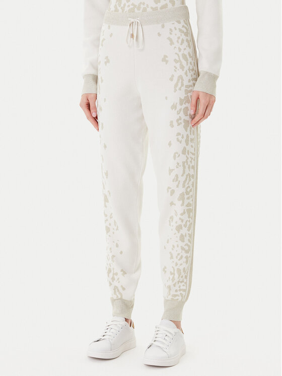 Liu Jo Долнище анцуг TF5174 MS49I Екрю Regular Fit цвят на ниска цена