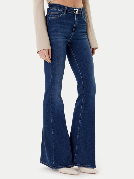 Liu Jo Дънки UF5099 D0264 78951 Тъмносин Regular Fit цвят на ниска цена