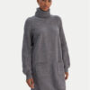 Liu Jo Плетена рокля MF5063 MS009 Сив Regular Fit цвят на ниска цена