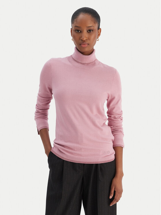 Liu Jo Поло MF5229 MS49I Розов Regular Fit цвят на ниска цена