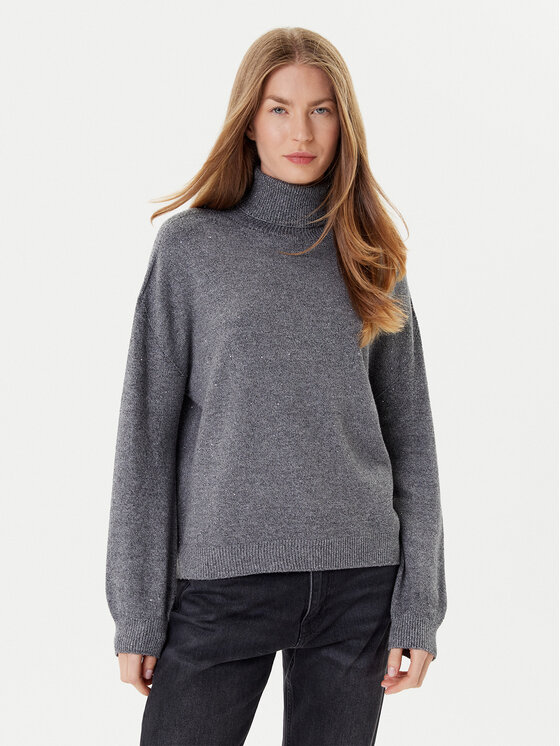 Liu Jo Поло MF5234 MA27R Сив Regular Fit цвят на ниска цена