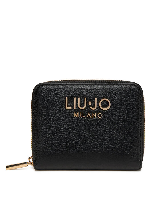 Liu Jo Портфейл Ecs M Zip Around AF5156 E0058 Черен цвят на ниска цена