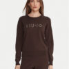 Liu Jo Пуловер TF5248 MS63L Кафяв Regular Fit цвят на ниска цена