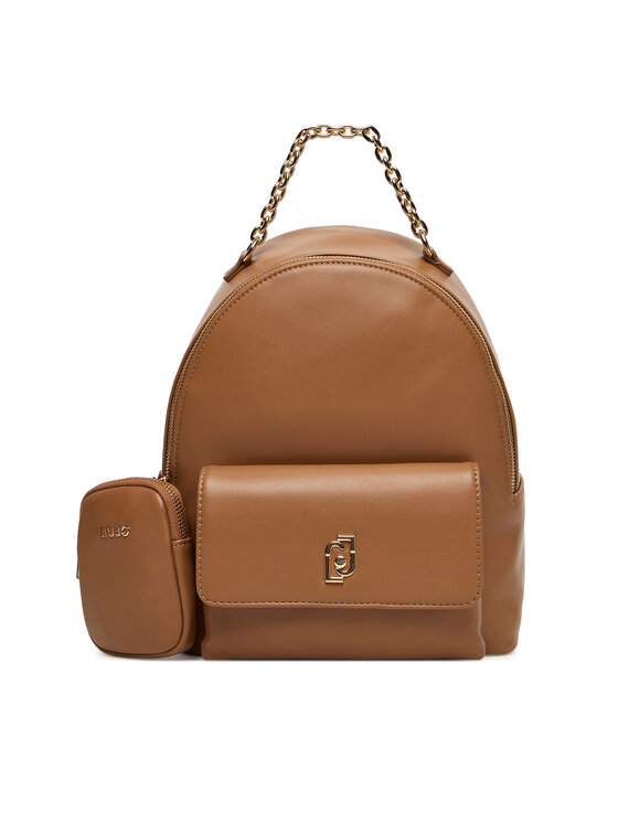 Liu Jo Раница M Backpack AF5324 E0077 Кафяв цвят на ниска цена