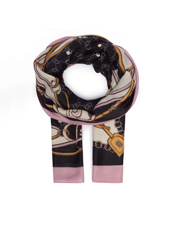 Liu Jo Шал 2F5079 T0300 Черен цвят на ниска цена