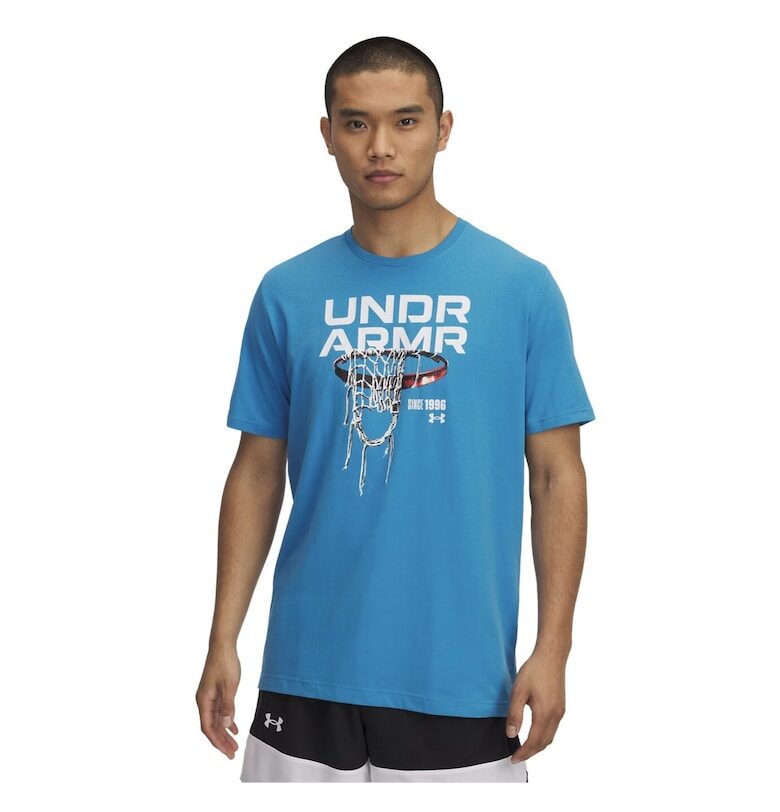 M 60/40s Hoops Net Ss Тениска 1390188452 Under Armour