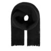 MEXX Зимен шал CEO-MEXX-W4-001-AW25 Черен цвят на ниска цена