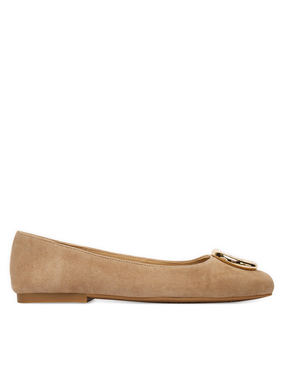 MICHAEL Michael Kors Балеринки Milan 40F5MLFP1S Кафяв цвят на ниска цена