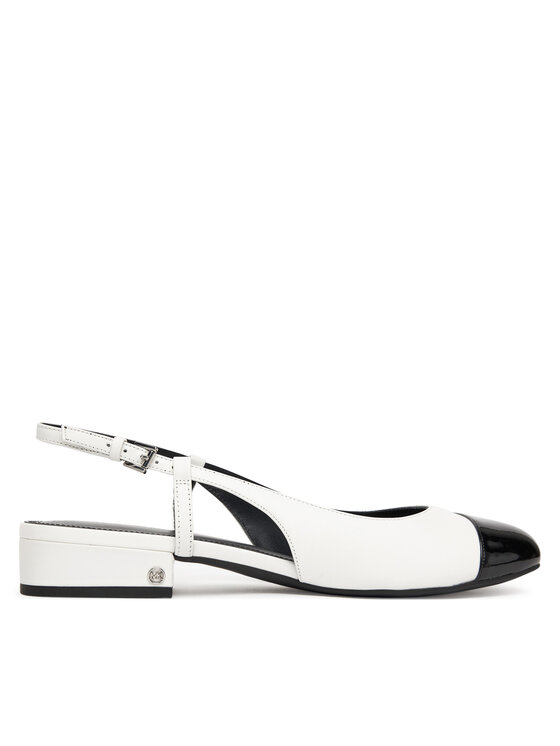 MICHAEL Michael Kors Балеринки Perla 40R4PLFP1L Бял цвят на ниска цена