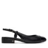MICHAEL Michael Kors Балеринки Perla Flex Sling Flat 40R4PLFP1L Черен цвят на ниска цена