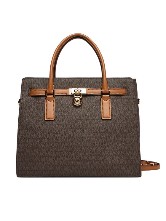 MICHAEL Michael Kors Дамска чанта 30F5GNXS3B Кафяв цвят на ниска цена