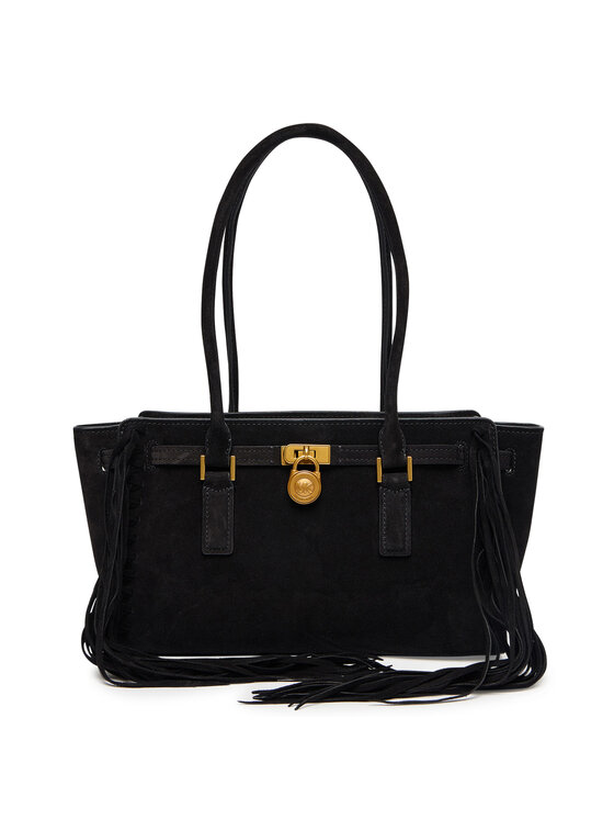 MICHAEL Michael Kors Дамска чанта Hamilton Moderne 30F5ANXT0S Черен цвят на ниска цена