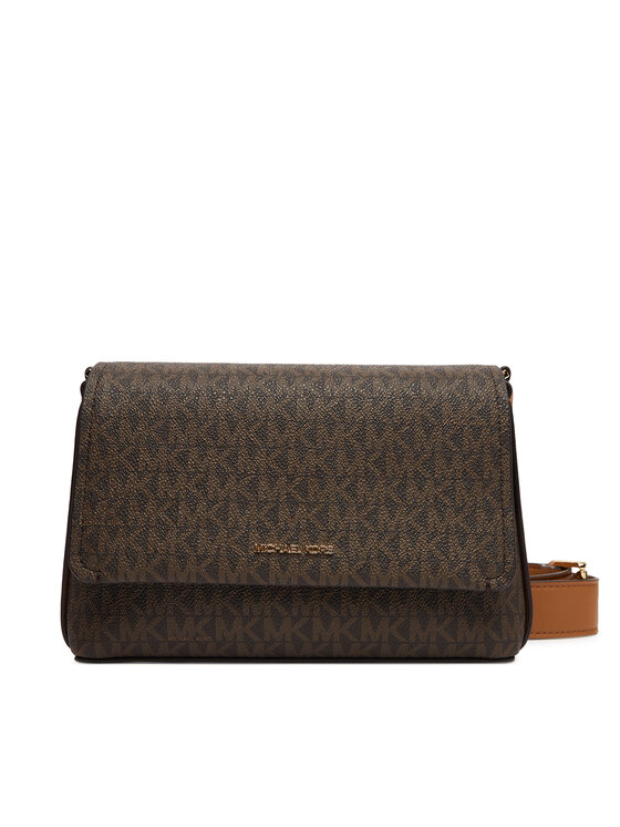 MICHAEL Michael Kors Дамска чанта Nessa 30T5G8ZM1B Кафяв цвят на ниска цена