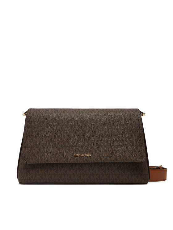 MICHAEL Michael Kors Дамска чанта Nessa 30T5G8ZM3B Кафяв цвят на ниска цена