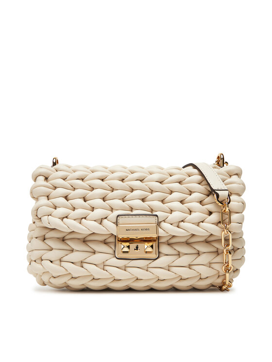 MICHAEL Michael Kors Дамска чанта Tribeca 30T5G2RL7T Екрю цвят на ниска цена