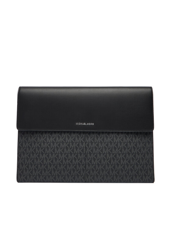 MICHAEL Michael Kors Калъф за лаптоп 32F5SJ6T5V Черен цвят на ниска цена