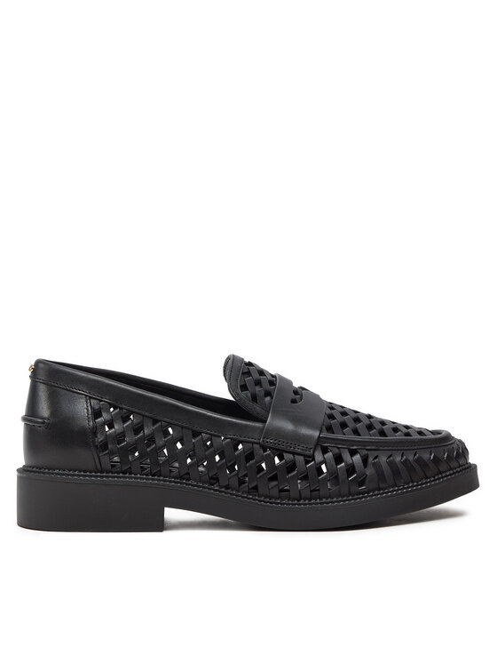 MICHAEL Michael Kors Мокасини Eden Loafer 40T4EDMP3L Черен цвят на ниска цена