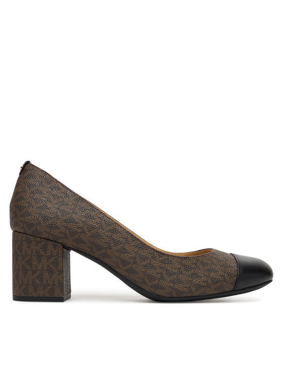 MICHAEL Michael Kors Обувки на ток Perla Flex 40T5PLMP1B Кафяв цвят на ниска цена