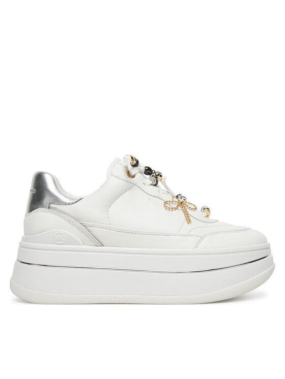 MICHAEL Michael Kors Сникърси Hayes 43F5HYFS2L Бял цвят на ниска цена